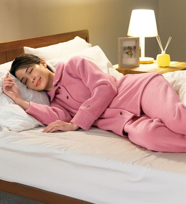 ルフラン（ルフラン）の「眠りのための「うとろり」フリースパジャマ（パジャマ・ルームウェア）」｜詳細画像