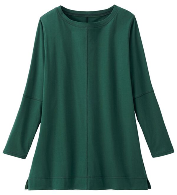 ルフラン（ルフラン）の「【４色組】もう汗らない！ステッチＴシャツ（Tシャツ）」｜詳細画像