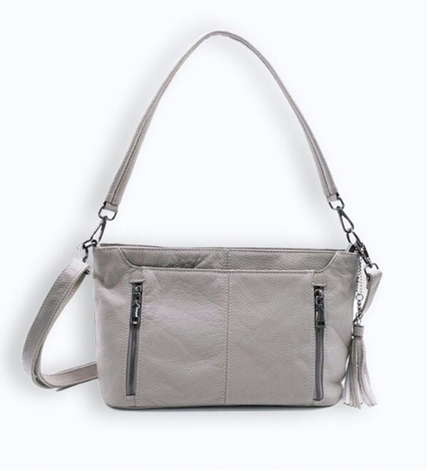 BELLUNA（ベルーナ）の「牛革多ポケット２ＷＡＹ手提げ（ハンドバッグ）」｜詳細画像