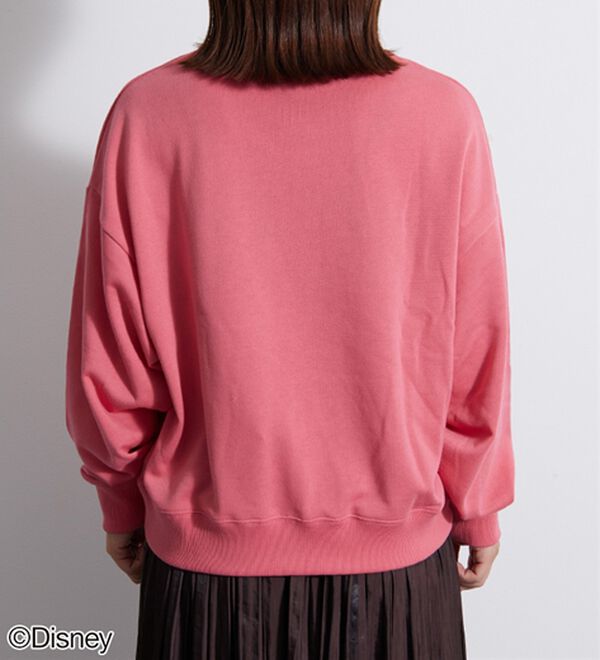 BELLUNA（ベルーナ）の「＜Ｄｉｓｎｅｙ＞【ミッキー】プリント裏毛ゆったりトレーナー（トレーナー・スウェット）」｜詳細画像