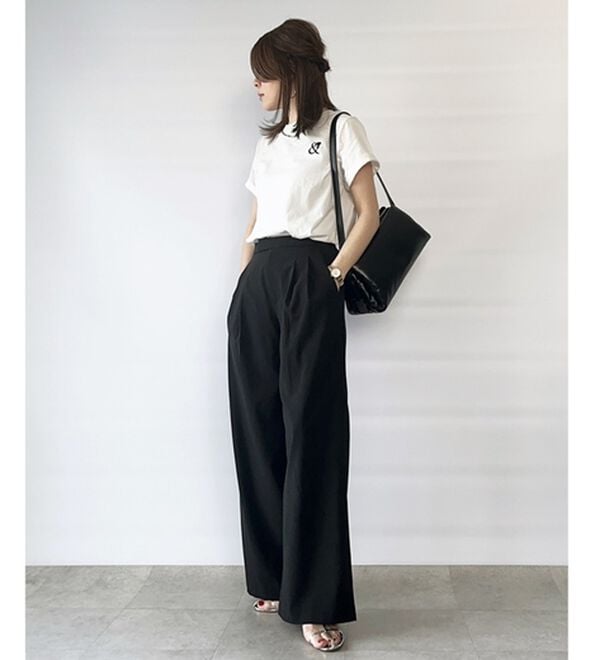 GeeRA（ジーラ）の「アンドハート刺しゅうＴシャツ（Tシャツ）」｜詳細画像