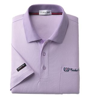 「７ＤＡＹＳブランドポロシャツ（メンズポロシャツ）」｜パープル