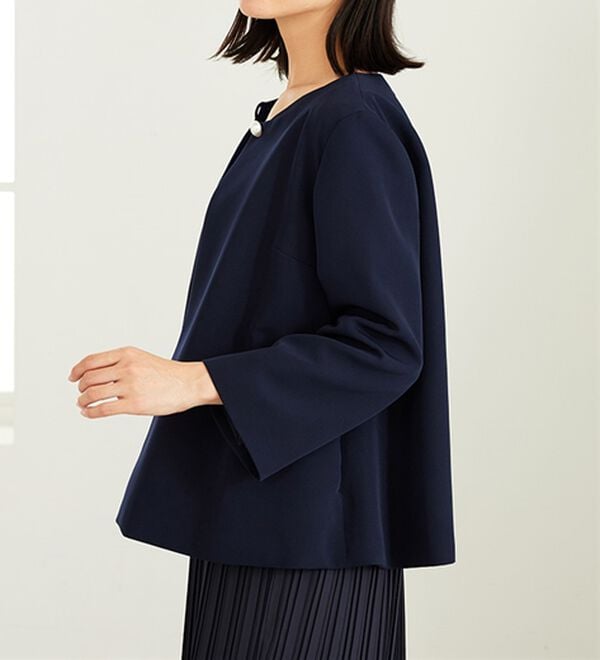 BELLUNA（ベルーナ）の「＜セレモニースタイル＞パール付袖フレアージャケット（その他ジャケット）」｜詳細画像