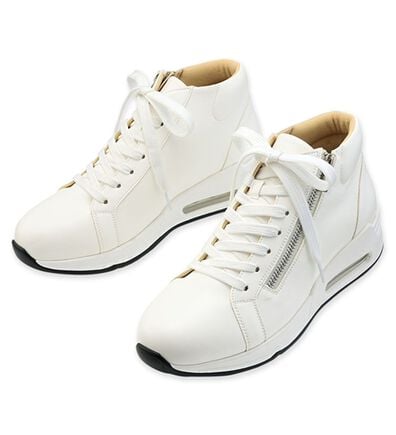 ルフラン（ルフラン）の「サイドジッパー４Ｅハイカットスニーカー（スニーカー）」