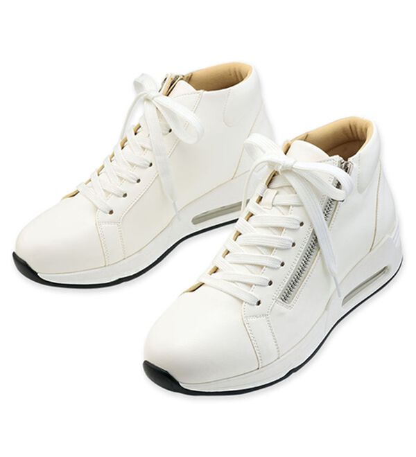 サイドジッパー4Eハイカットスニーカー - ベルーナ【公式】