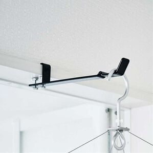 iellio（イエリオ）の「タワー　ランドリー室内干しハンガー＜ｔｏｗｅｒ山崎実業＞（ハンガー）」｜ブラック
