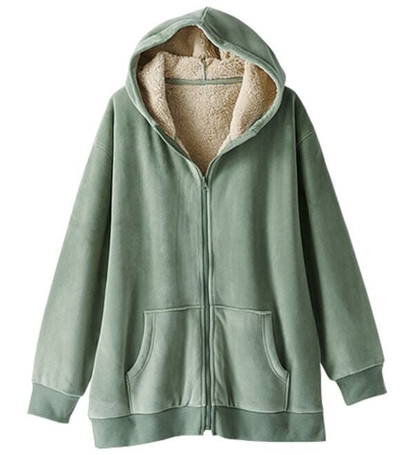 BELLUNA（ベルーナ）の「【快適Ｌａｂ．】リッチベロア素材裏ボアパーカー（パーカー）」｜詳細画像