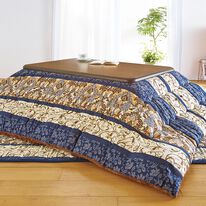 「お買得あったかふっくらこたつ布団セット・脚付リビングこたつセット（こたつテーブル）」