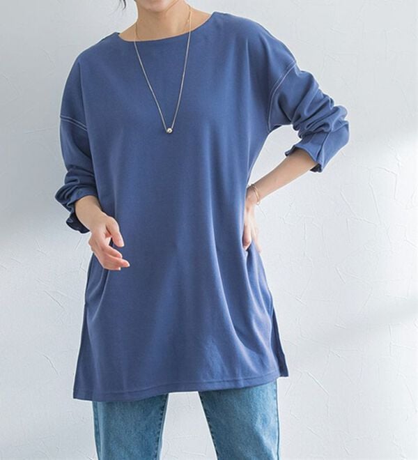 Pierrot（ピエロ）の「タックスリーブポンチチュニック（チュニック）」｜詳細画像