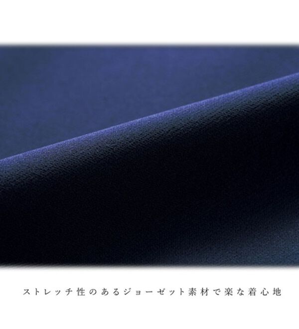 RANAN（ラナン）の「楽ちんキレイ見え！バックプリーツセットアップ（ブラウススーツ）」｜詳細画像