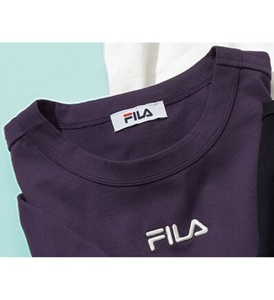 「＜フィラ＞ワンポイント刺しゅうＴシャツ（メンズカットソー）」