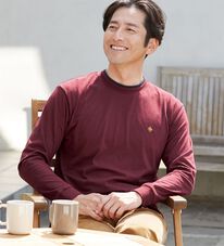 「【３色組】＜ポロ・ビーシーエス＞プレイヤー刺しゅうＴシャツ（メンズルームウェア）」