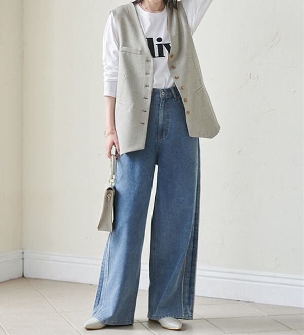 オーバーサイズジレ - ベルーナ【公式】