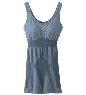 LAVIENNE（ラヴィエンヌ）の「美ラクるフィットカップ付インナー（ブラトップ・カップ付きインナー）」｜杢ネイビー