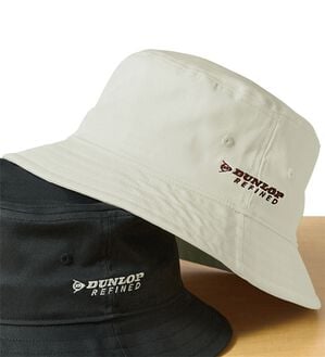 「＜ダンロップ・リファインド＞洗濯機で洗えるＵＶキャップ＆ハット（メンズ帽子）」｜サハリベージュ