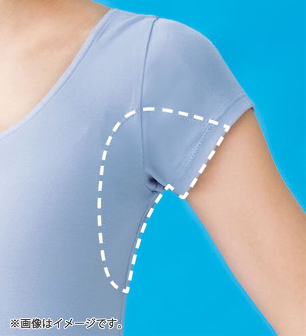 LAVIENNE（ラヴィエンヌ）の「【汗かきさん必見！】涼感サラッと快適汗取りタンクトップインナー＜さらりラボ＞（肌着・インナーウェア）」｜詳細画像