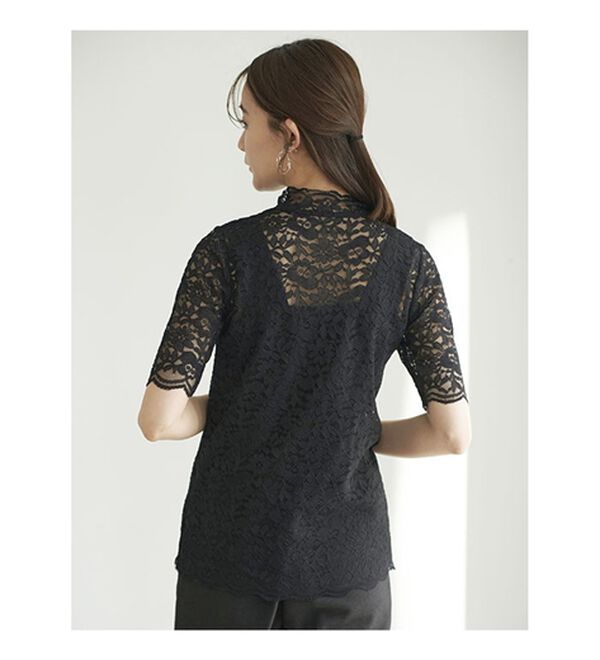 BELLUNA（ベルーナ）の「脱Ｔシャツレースインナー（ブラウス）」｜詳細画像