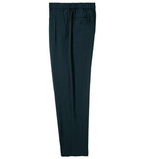 「＜Ｂｅ　ＣＨＡＮＣＥ＞ハンサム見えのよく伸びアクティブチノパンツ（メンズフルレングスパンツ）」｜ネイビー