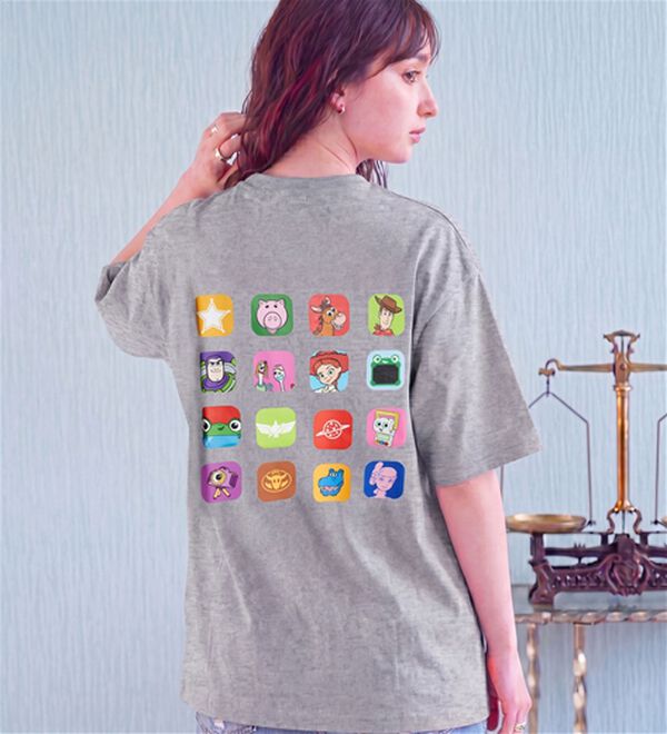 BELLUNA（ベルーナ）の「＜Disney＞【トイ・ストーリー5】バックプリントワイドTシャツ（カットソー）」｜詳細画像