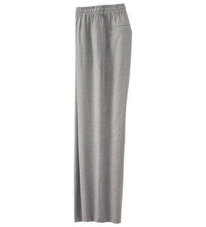 BELLUNA（ベルーナ）の「麻混イージーパンツ（その他パンツ）」｜杢グレー