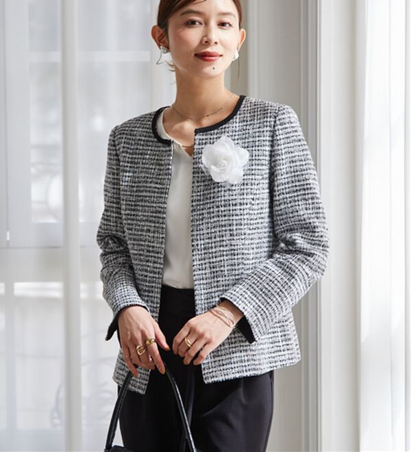 RANAN（ラナン）の「【４点セット】洗える！選べるボトムスーツセット（パンツスーツ）」｜詳細画像