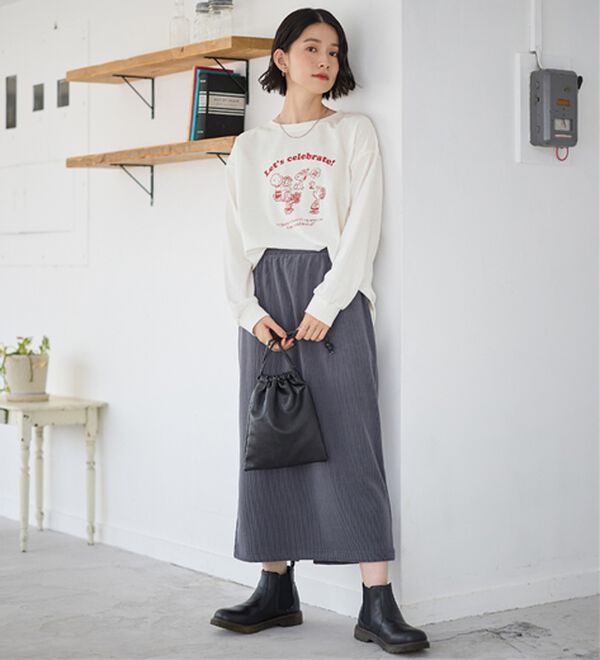 Viola e Viola（ヴィオラ エ ヴィオラ）の「【スペシャルコラボ】スヌーピーCelebrateTシャツ（Tシャツ）」｜詳細画像