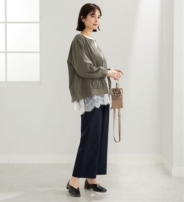 BELLUNA（ベルーナ）の「ビンテージ調ボタンデザインブルゾン（その他ジャケット）」｜詳細画像