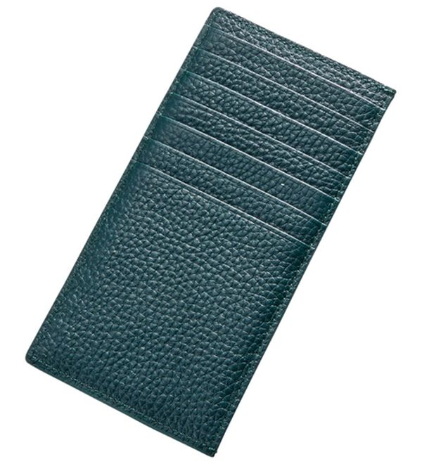 「＜ロダニア＞クロコダイルカードケース（財布・パスケース）」｜グリーン
