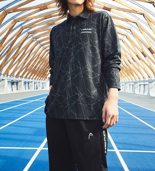 「＜ヘッド＞スポーティロゴデザインポロシャツ（メンズポロシャツ）」｜詳細画像