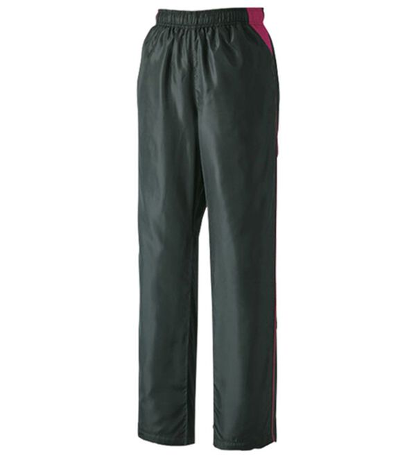 BELLUNA（ベルーナ）の「はっ水機能付！裏トリコット配色パンツ（フルレングスパンツ）」｜ブラック