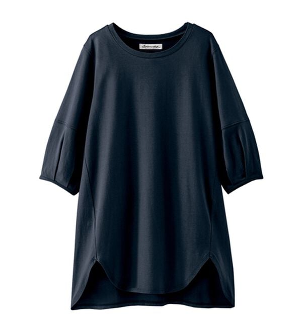 BELLUNA（ベルーナ）の「スリットデザインふんわり袖チュニック（チュニック）」｜詳細画像