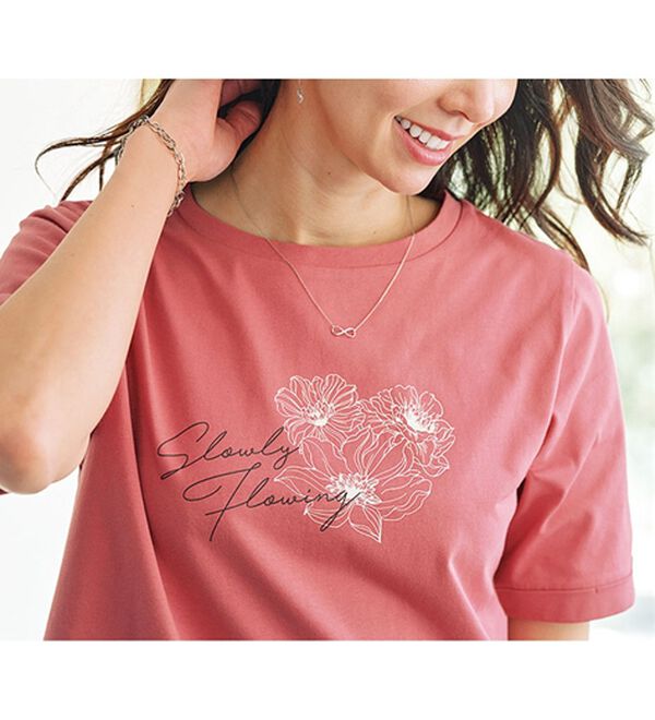 BELLUNA（ベルーナ）の「ヒンヤリ！着映えプリントプルオーバー（カットソー）」｜詳細画像