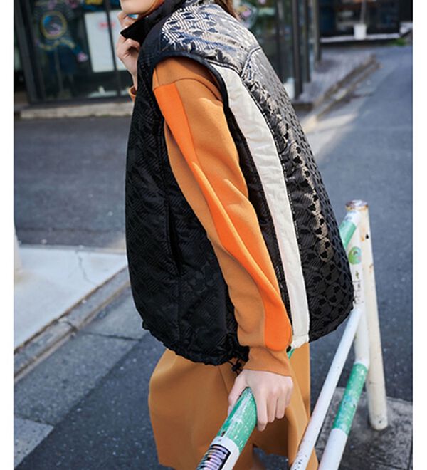 RANAN（ラナン）の「＜ｐｕｍａ＞コアヘリテイジ　リバーシブルパデッドベスト（ブルゾン）」｜詳細画像