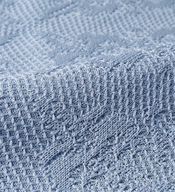 BELLUNA（ベルーナ）の「レース柄シアージャカードニットベスト（ベスト）」｜詳細画像