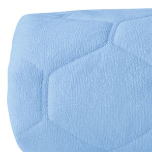 「パッドがいらない綿パイル一体型ボックスシーツ（ボックスシーツ・ベッドシーツ）」｜ブルー