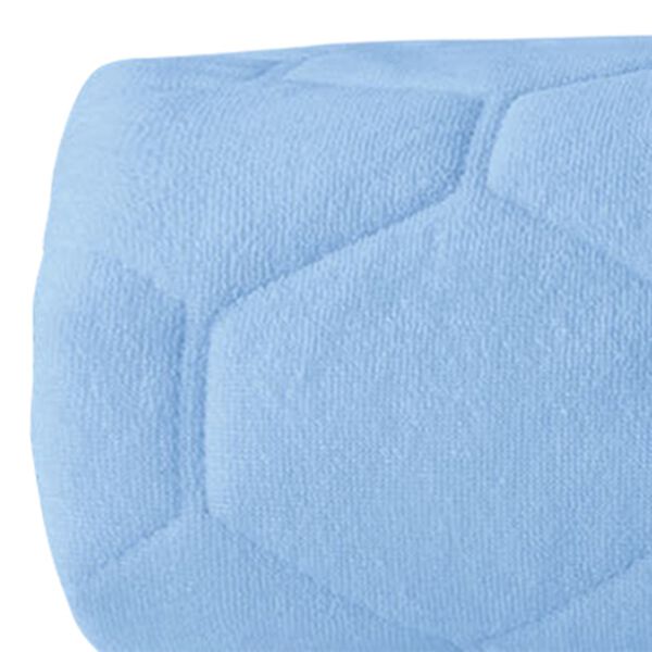 「パッドがいらない綿パイル一体型ボックスシーツ（ボックスシーツ・ベッドシーツ）」｜ブルー