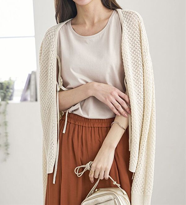 BELLUNA（ベルーナ）の「ヒンヤリ綿１００％大人顔タンクトップ（タンクトップ・キャミソール）」｜詳細画像