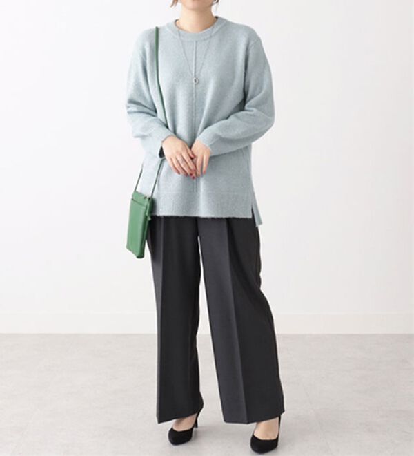 BELLUNA（ベルーナ）の「スパンコール使いラメニットプルオーバー（ニット・セーター）」｜詳細画像