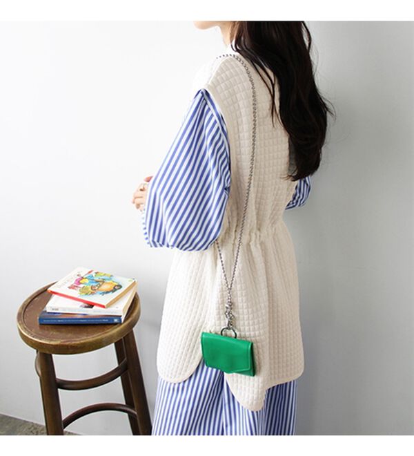 GeeRA（ジーラ）の「前後２ＷＡＹキルティングカットソーベスト（ベスト）」｜詳細画像