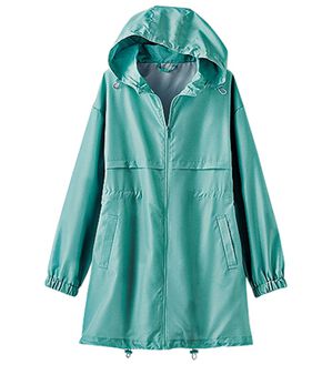 BELLUNA（ベルーナ）の「はっ水加工軽量パーカー（ポーチ付）（パーカー）」｜杢ミント