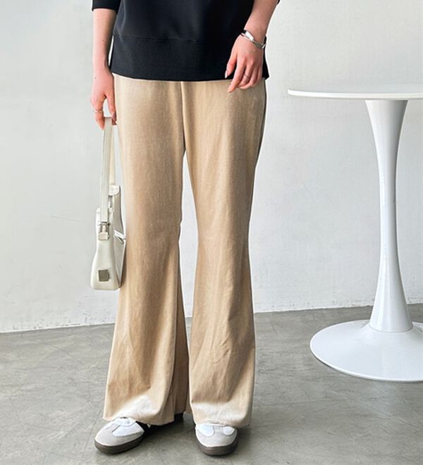 ベロアフレアパンツ - ベルーナ【公式】