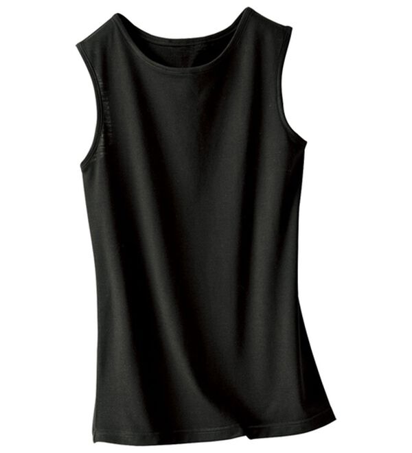 BELLUNA（ベルーナ）の「【タンクトップ付】綿シアーシャツブラウスセット（シャツ）」｜詳細画像