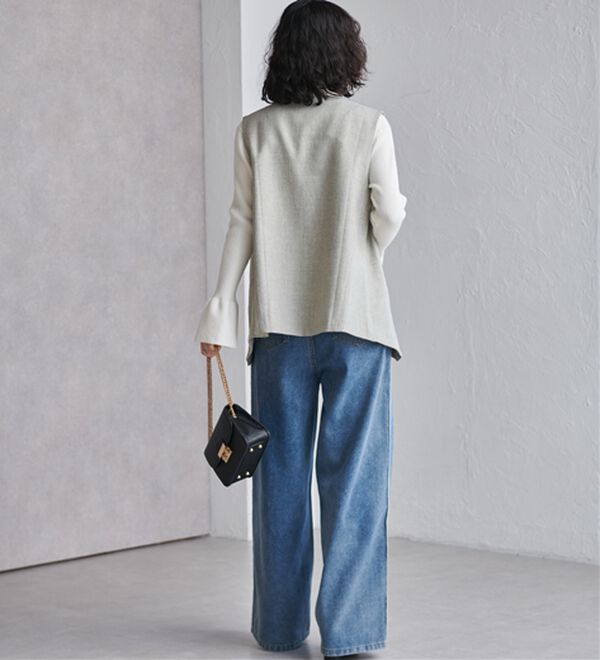 RANAN（ラナン）の「オーバーサイズジレ（ジレ）」｜詳細画像