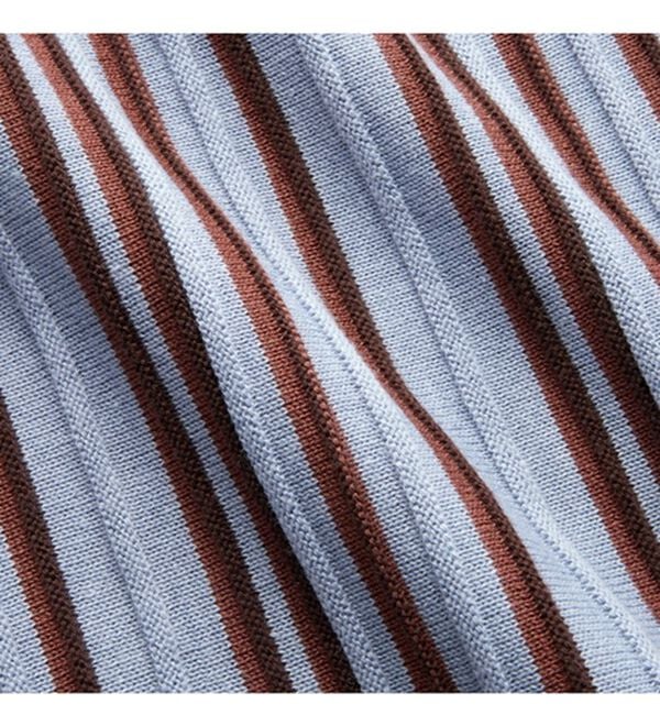 GeeRA（ジーラ）の「マルチストライプニットタンクトップ（タンクトップ・キャミソール）」｜詳細画像