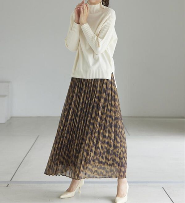 RANAN（ラナン）の「プリーツロングスカート（ロングスカート）」｜詳細画像