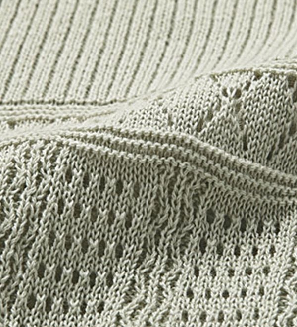 RANAN（ラナン）の「夏でも涼しい！綿１００％ニットセットアップ（セットアップ）」｜詳細画像