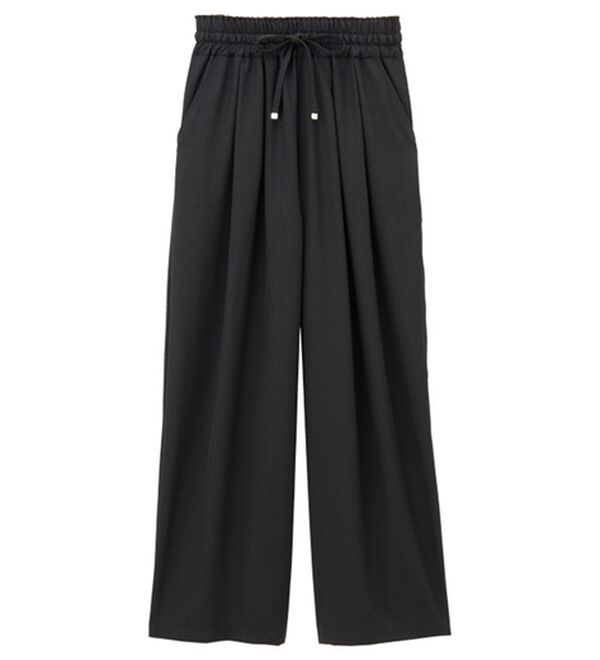 GeeRA（ジーラ）の「【体型カバー】上品なのにラクちんワイドパンツ（フルレングスパンツ）」｜詳細画像