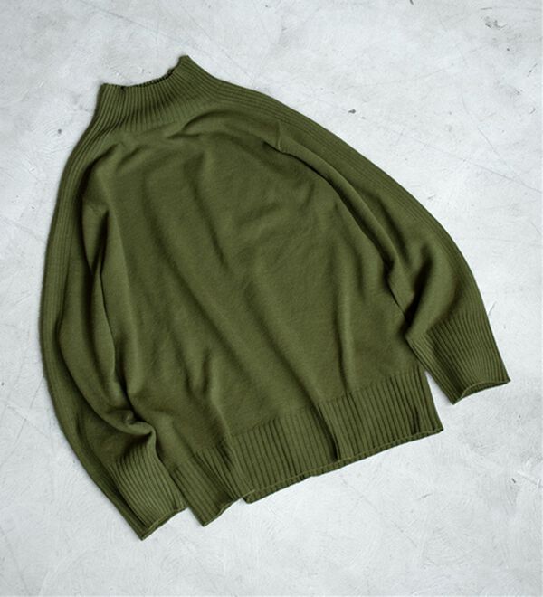 ハウエル ニット カラシ色 （MARGARET HOWELL(マーガレットハウエル  