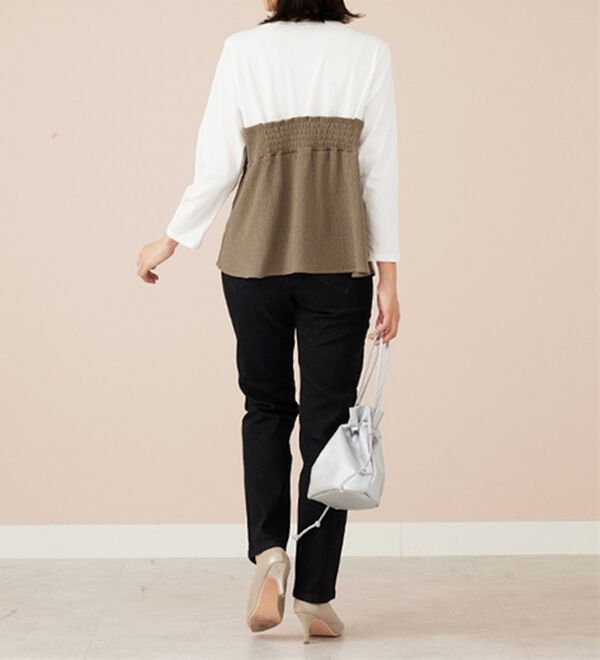 BELLUNA（ベルーナ）の「ビスチェ風ドッキングチュニック（チュニック）」｜詳細画像