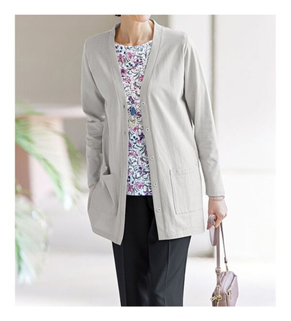 BELLUNA（ベルーナ）の「一泊二日旅行に便利！レース切替アンサンブル（シャツ）」｜詳細画像